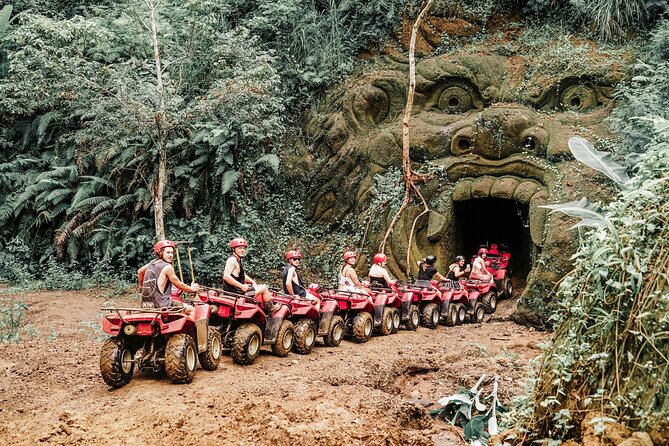 Quad ATV Bali with Gorilla Cave Waterfall and Lunch